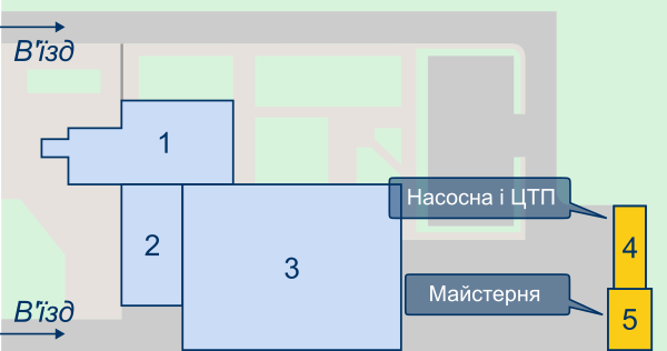 Схема території